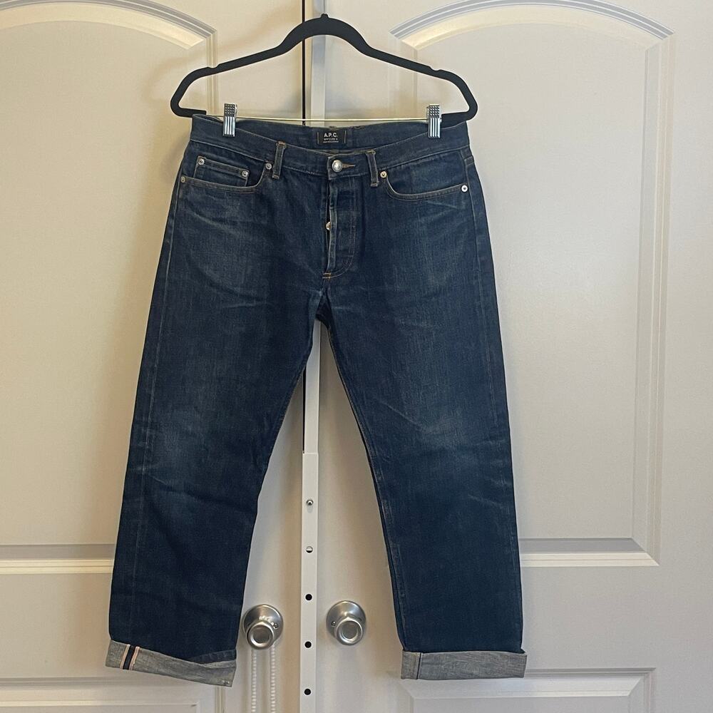 A.P.C. New Cure H Jeans - Mens Size 33 - Blue